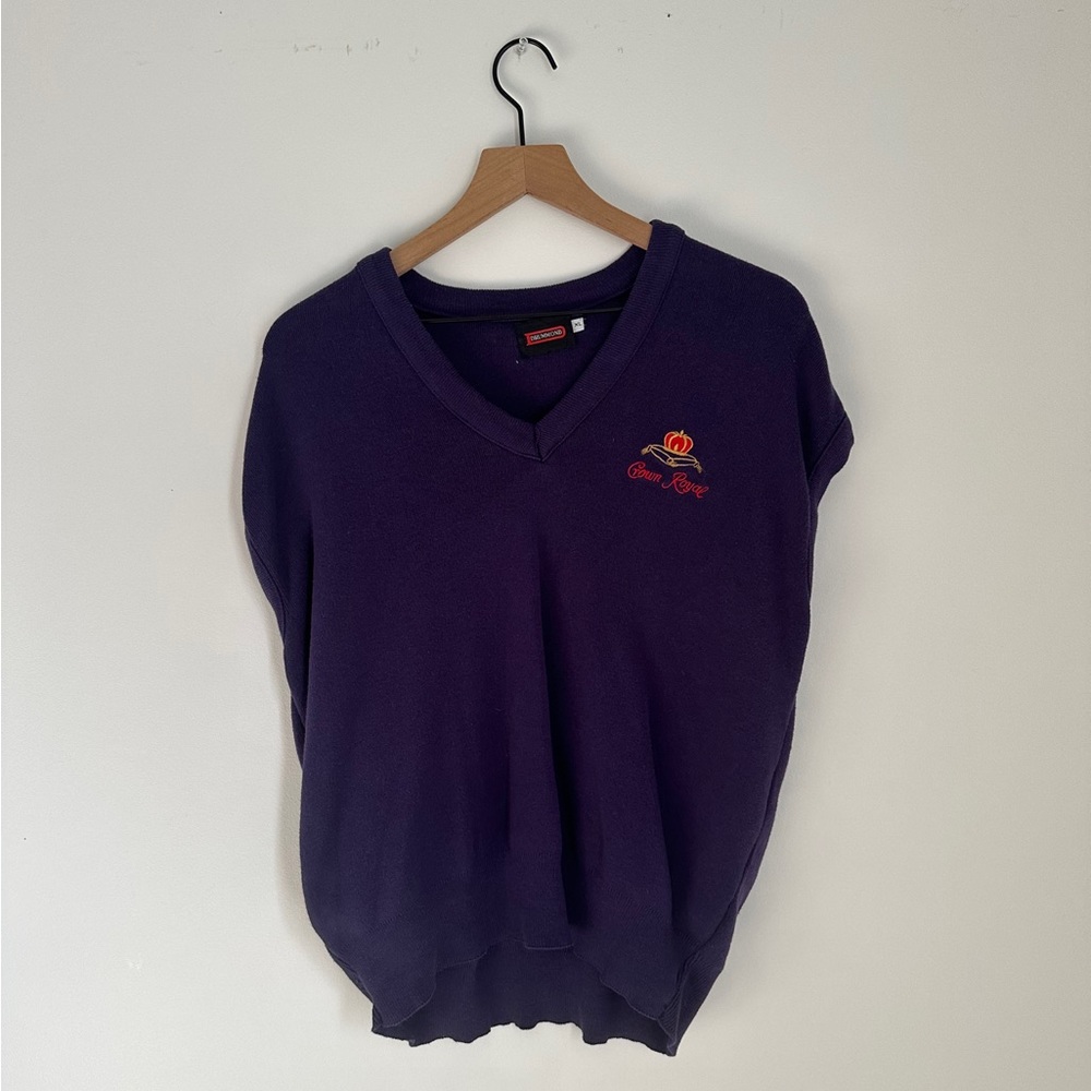 Purple Sweater Vest